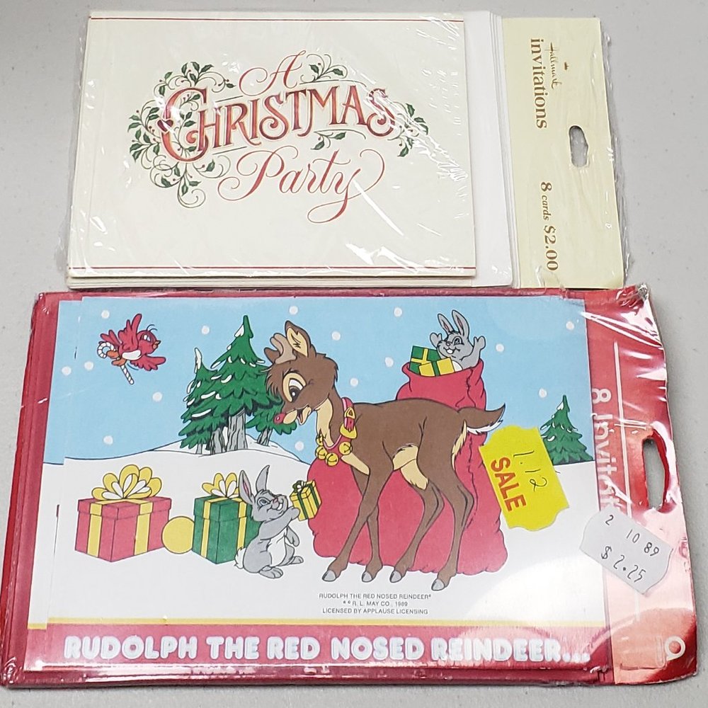 Christmas Party Invitation Cards